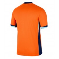 Camisa de Futebol Holanda Equipamento Principal Europeu 2024 Manga Curta
